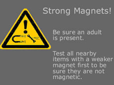 Magnet Warning